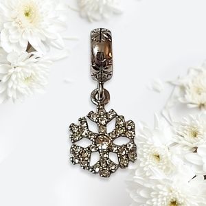 Snowflake Dangle Charm